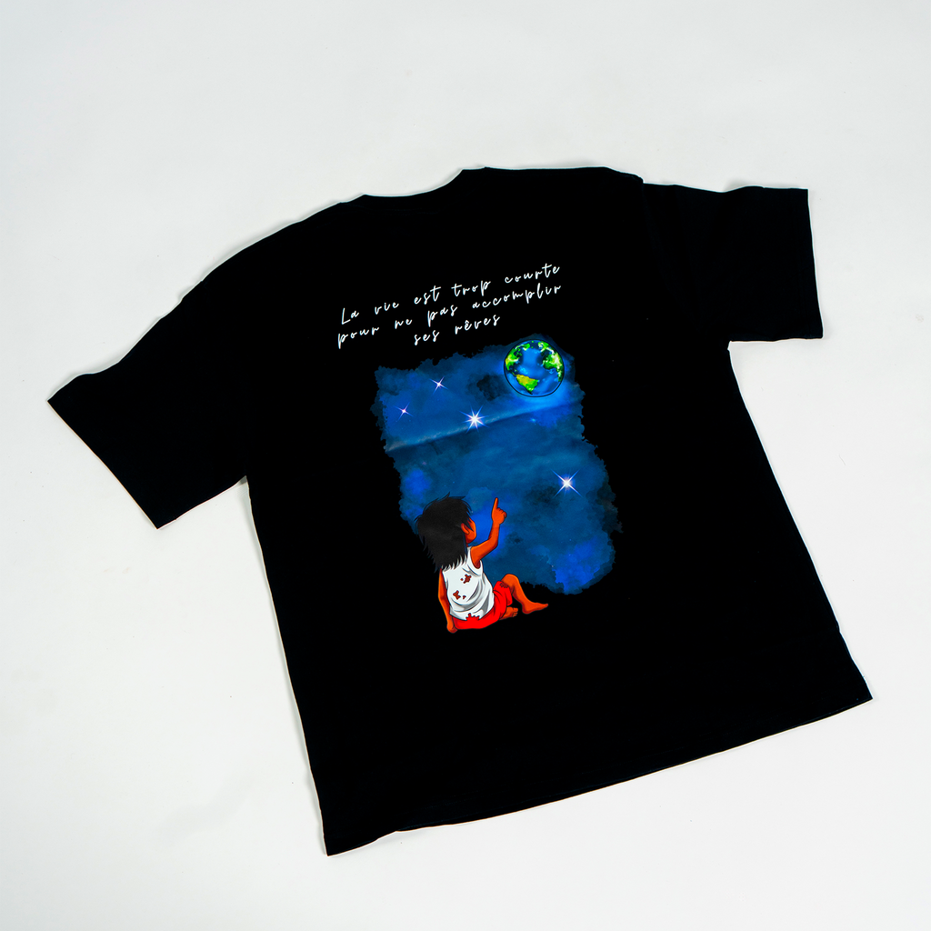 T-SHIRT REELVIE DREAM BLACK