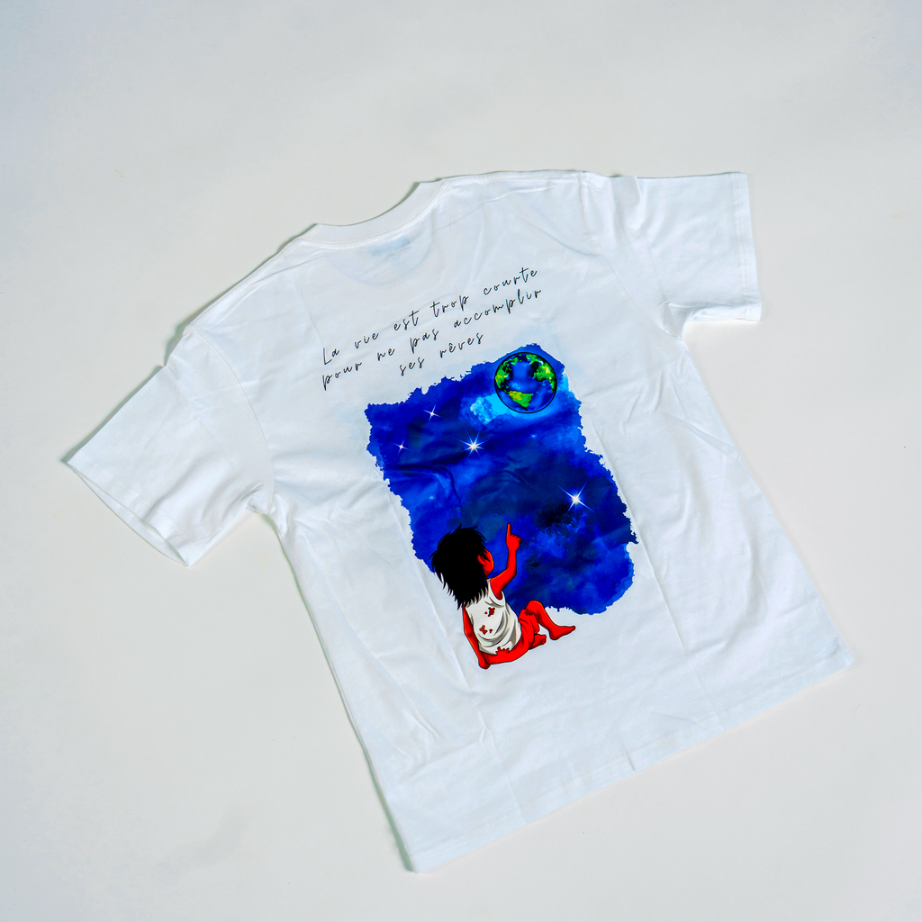 T-SHIRT REELVIE DREAM WHITE